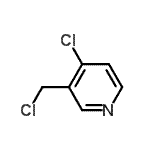 CAS 登录号：485828-90-8， 4-氯-3-(氯甲基)吡啶