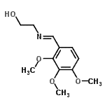 CAS#: 485842-34-0, 2-[(E)-(2,3,4-Trimethoxybenzylidene)Amino]Ethanol