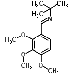 CAS#: 485842-36-2, (E)-N-(2-Methyl-2-Propanyl)-1-(2,3,4-Trimethoxyphenyl)Methanimine