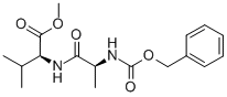 CAS 登录号：4864-38-4， N-[(苯基甲氧基)羰基]-L-丙氨酰-L-缬氨酸甲酯