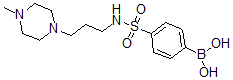 CAS#: 486422-69-9, [4-[[[3-(4-Methyl-1-Piperazinyl)Propyl]Amino]Sulfonyl]Phenyl]-Boronic Acid