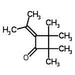 CAS#: 4868-12-6, 4-Isopropylidene-2,2,3,3-Tetramethylcyclobutanone