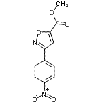 CAS 登录号：487034-01-5， 甲基3-(4-硝基苯基)-1,2-恶唑-5-羧酸酯