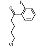 CAS 登录号：487058-75-3， 5-氯-1-(2-氟苯基)-1-戊酮