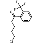 CAS#: 487058-77-5, 5-Chloro-1-[2-(Trifluoromethyl)Phenyl]-1-Pentanone