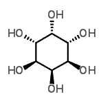 CAS#: 488-54-0, (1R,2R,3S,4S,5S,6S)-1,2,3,4,5,6-Cyclohexanehexol