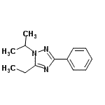 CAS#: 488151-53-7, 5-Ethyl-1-Isopropyl-3-Phenyl-1H-1,2,4-Triazole