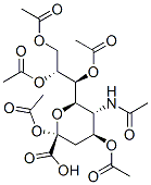 CAS#: 4887-11-0, 5-(Acetylamino)-3,5-Dideoxy-D-Glycero-D-Ido-2-Nonulopyranosonic Acid 2,4,7,8,9-Pentaacetate