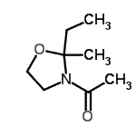 CAS#: 4894-06-8, 1-(2-Ethyl-2-Methyl-1,3-Oxazolidin-3-Yl)Ethanone
