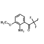CAS 登录号：489429-72-3， 1-(2-氨基-3-甲氧基苯基)-2,2,2-三氟乙烷酮