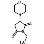 CAS#: 489456-65-7, 1-Ethyl-3-(4-Morpholinyl)-2,5-Pyrrolidinedione