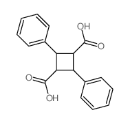 CAS#: 490-20-0, 2b,4a-Diphenyl-1b,3a-Cyclobutanedicarboxylic Acid
