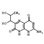 CAS 登录号：490-58-4， 2-氨基-6-(1,2-二羟基丙基)-4,7(1H,8H)-蝶啶二酮