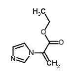 CAS 登录号：491080-00-3， 乙基2-(1H-咪唑-1-基)丙烯酸酯