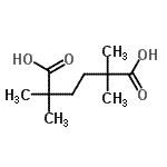 CAS#: 4916-85-2, 2,2,5,5-Tetramethylhexanedioic Acid