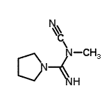 CAS#: 491617-18-6, N-Cyano-N-Methyl-1-Pyrrolidinecarboximidamide