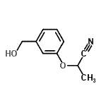 CAS#: 491836-72-7, 2-[3-(Hydroxymethyl)Phenoxy]Propanenitrile