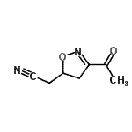 CAS#: 491841-07-7, (3-Acetyl-4,5-Dihydro-1,2-Oxazol-5-Yl)Acetonitrile
