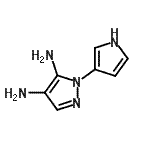 CAS#: 491872-65-2, 1-(1H-Pyrrol-3-Yl)-1H-Pyrazole-4,5-Diamine
