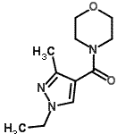 CAS#: 492424-00-7, (1-Ethyl-3-Methyl-1H-Pyrazol-4-Yl)(4-Morpholinyl)Methanone