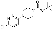 CAS 登录号：492431-11-5， 4-(6-氯-3-哒嗪基)-1-哌嗪羧酸叔丁酯