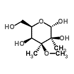 CAS#: 492462-53-0, 2,3-Di-C-Methyl-3-O-Methyl-alpha-D-Talopyranose