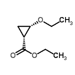 CAS 登录号：492468-17-4， 乙基(1R,2S)-2-乙氧基环丙烷羧酸酯