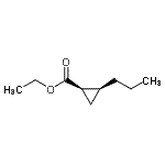 CAS 登录号：492468-18-5， 乙基(1R,2S)-2-丙基环丙烷羧酸酯