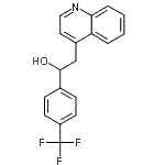 CAS#: 493024-38-7, 2-(4-Quinolinyl)-1-[4-(Trifluoromethyl)Phenyl]Ethanol