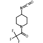 CAS 登录号：493036-44-5， 2,2,2-三氟-1-(4-异氰酸-1-哌啶基)乙酮