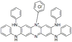 CAS 登录号:4935-82-4, 5-苯基-2,3,7,8-四(苯基氨基)吩嗪鎓氯化物