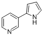 CAS 登录号：494-98-4， 3-吡咯-2-基吡啶