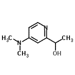 CAS 登录号：494190-96-4， 1-[4-(二甲基氨基)-2-吡啶基]乙醇