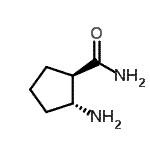 CAS 登录号：494209-32-4， (1R,2R)-2-氨基环戊烷甲酰胺