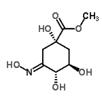 CAS#: 494211-81-3, Methyl (1S,3R,4R,5E)-1,3,4-Trihydroxy-5-(Hydroxyimino)Cyclohexanecarboxylate