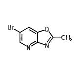 CAS#: 494747-09-0, 6-Bromo-2-Methyl[1,3]Oxazolo[4,5-b]Pyridine
