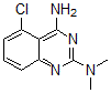 CAS 登录号：494763-17-6， 5-氯-N2,N2-二甲基-2,4-喹唑啉二胺