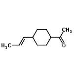 CAS#: 494840-36-7, 1-{4-[(1E)-1-Propen-1-Yl]Cyclohexyl}Ethanone