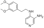 CAS#: 495-05-6, 4-[(3,4-Dimethoxyphenethyl)Amino]Pyridin-3-Amine