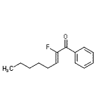 CAS#: 495418-35-4, (2Z)-2-Fluoro-1-Phenyl-2-Octen-1-One
