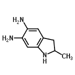 CAS#: 49572-41-0, 2-Methyl-5,6-Indolinediamine