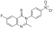 CAS#: 49579-50-2, 6-Fluoro-2-Methyl-3-(4-Nitrophenyl)-4(3H)-Quinazolinethione