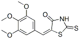 CAS#: 49581-16-0, 2-Thioxo-5-[(3,4,5-Trimethoxyphenyl)Methylene]-4-Thiazolidinone