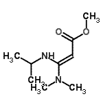 CAS#: 49582-56-1, Methyl (2E)-3-(Dimethylamino)-3-(Isopropylamino)Acrylate