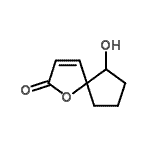 CAS#: 496050-93-2, 6-Hydroxy-1-Oxaspiro[4.4]Non-3-En-2-One