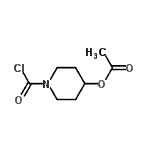 CAS 登录号：496052-32-5， 1-(氯甲酰基)-4-哌啶基乙酸酯