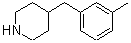 CAS#: 496056-53-2, 4-(m-Tolylmethyl)Piperidine