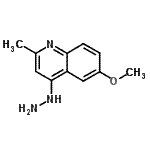 CAS#: 49612-12-6, 4-Hydrazino-6-Methoxy-2-Methylquinoline
