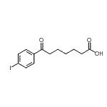 CAS#: 49618-09-9, 7-(4-Iodophenyl)-7-Oxoheptanoic Acid