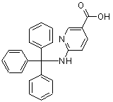 CAS#: 49647-10-1, 6-(Tritylamino)Nicotinic Acid